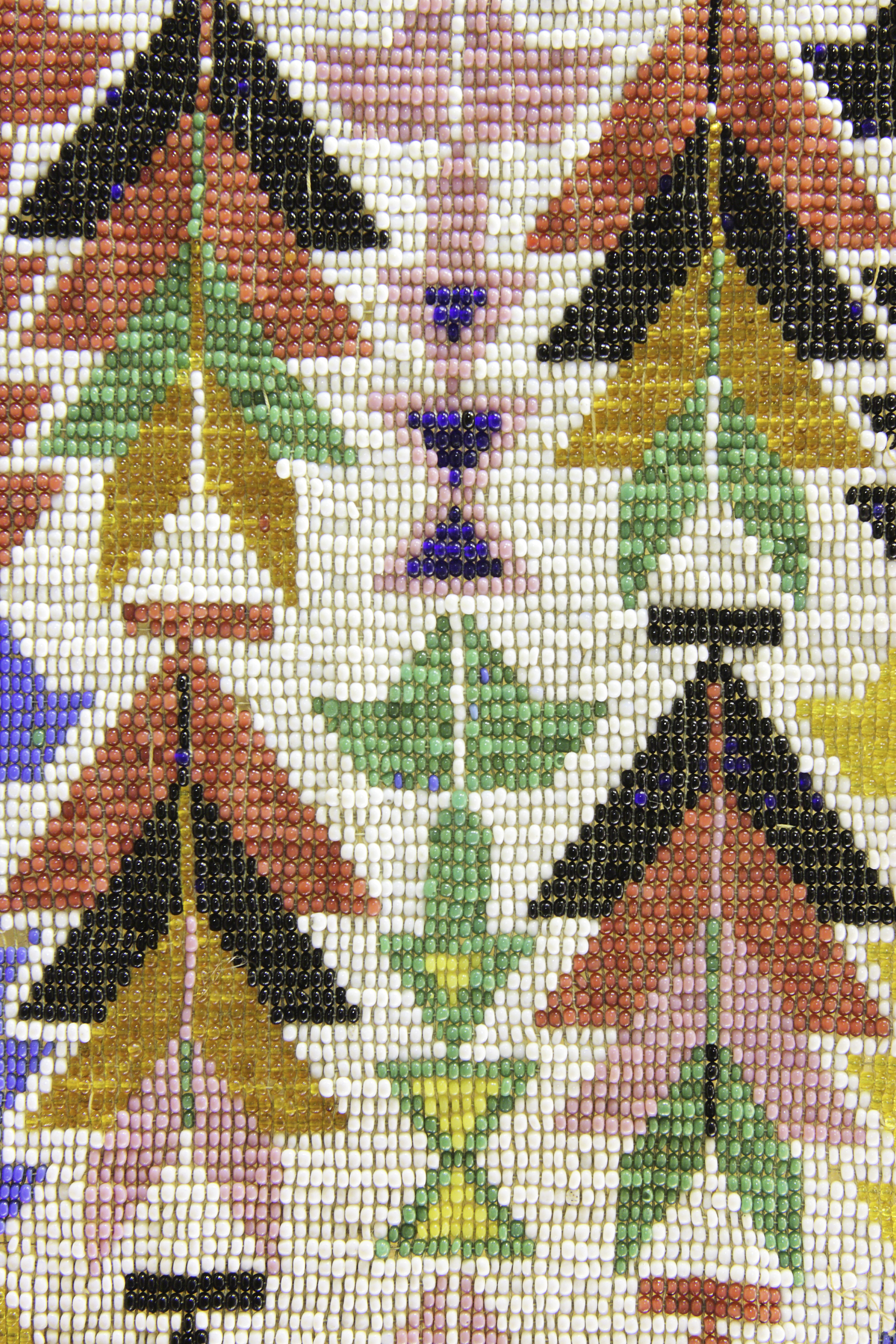 Shawnee Indian Bead Artwork from the 1830s.