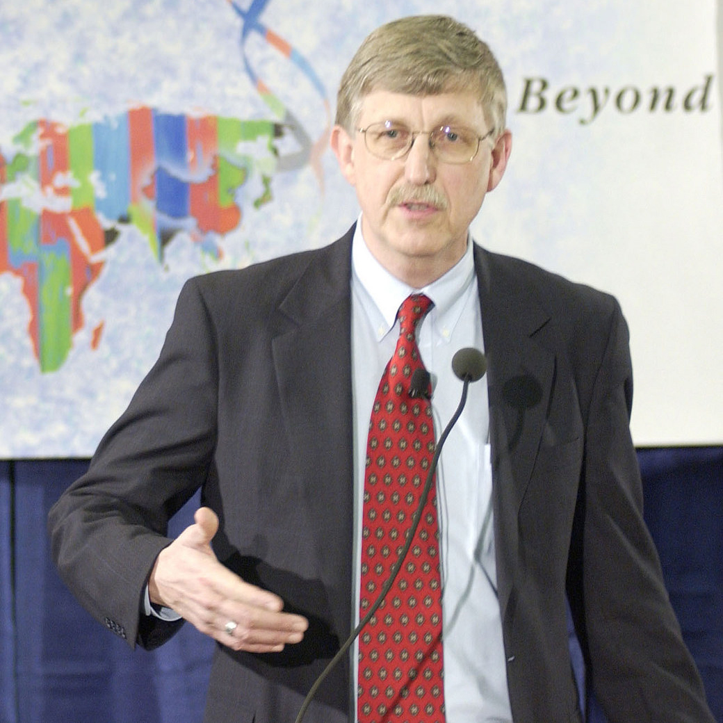 Francis Collins speaking.