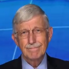 screen capture of Dr. Francis Collins
