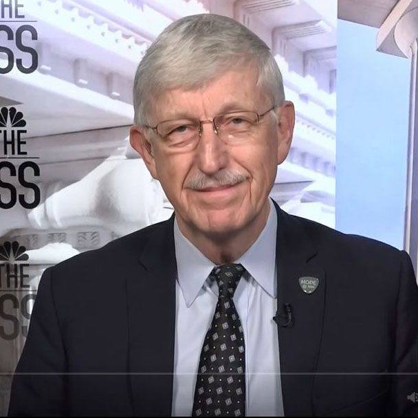 On Sunday’s Meet the Press, Dr. Collins addresses questions related to the new COVID-19 omicron variant and international travel restrictions