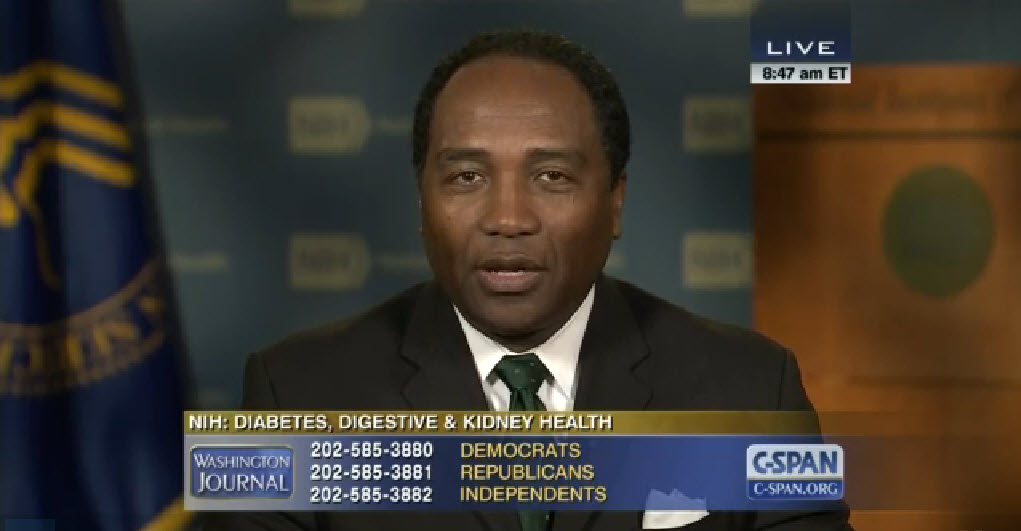 video screenshot of Dr. Griffin Rodgers.