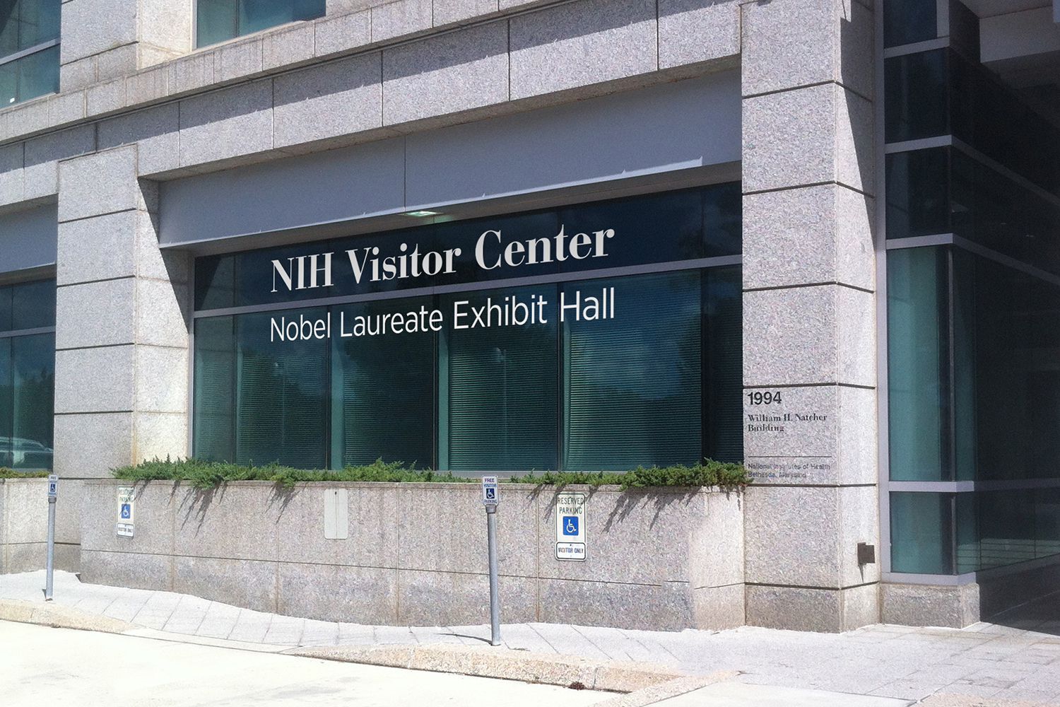 NIH Visitor Center and Nobel Laureate Exhibit Hall NIH Visitor Center and Nobel Laureate Exhibit Hall