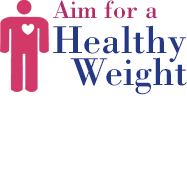 Aim for a Healthy Weight logo.