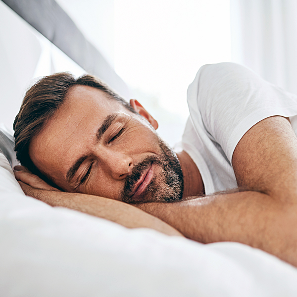 Albums 97+ Images man sleeping in bed at night Full HD, 2k, 4k