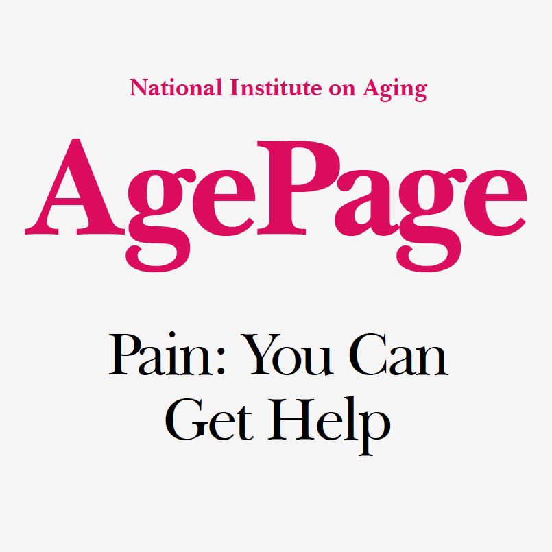 AgePage - Pain: You Can Get Help
