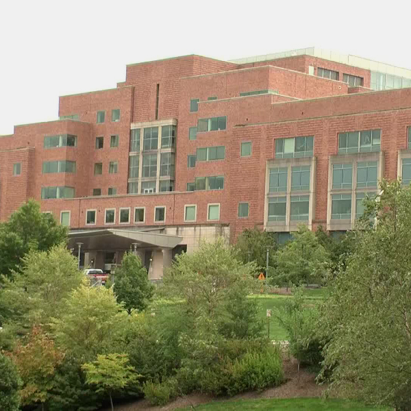 NIH Clinical Center File footage of the the Clinical Center (Building 10), NIH Campus, Bethesda, MD