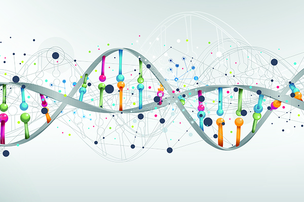 Illustration of DNA.