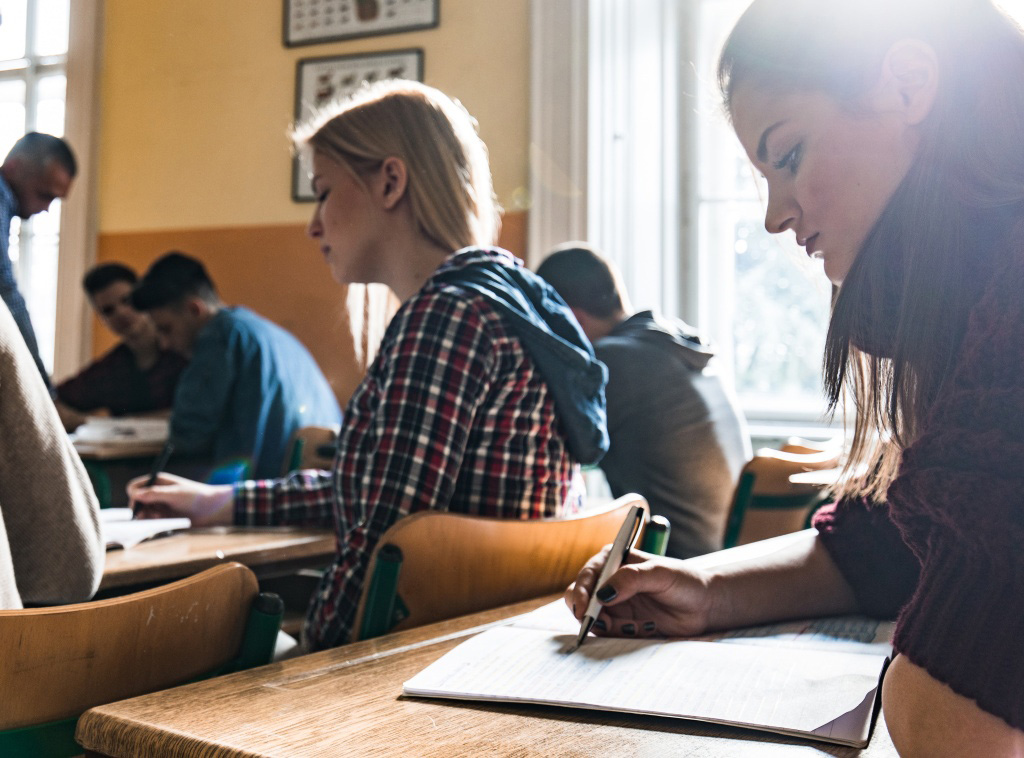 Image of students in a classroom