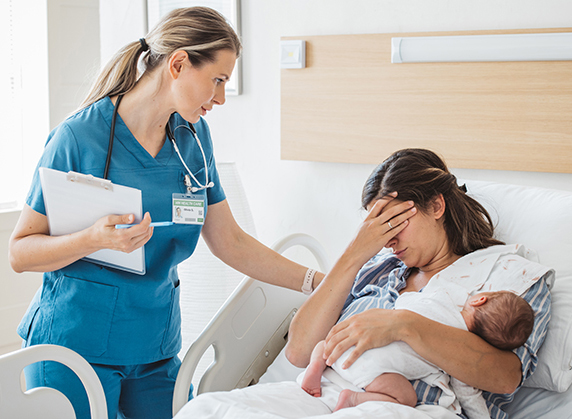 AI model has potential to detect risk of childbirth-related post-traumatic stress disorder