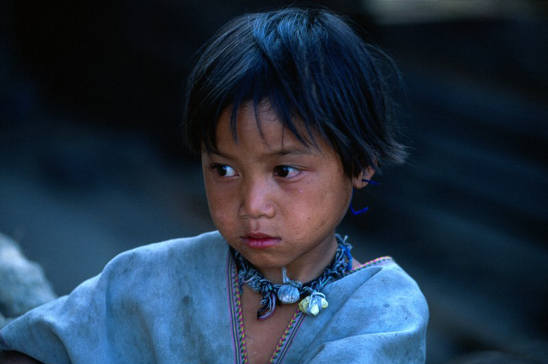 A young girl A young girl.