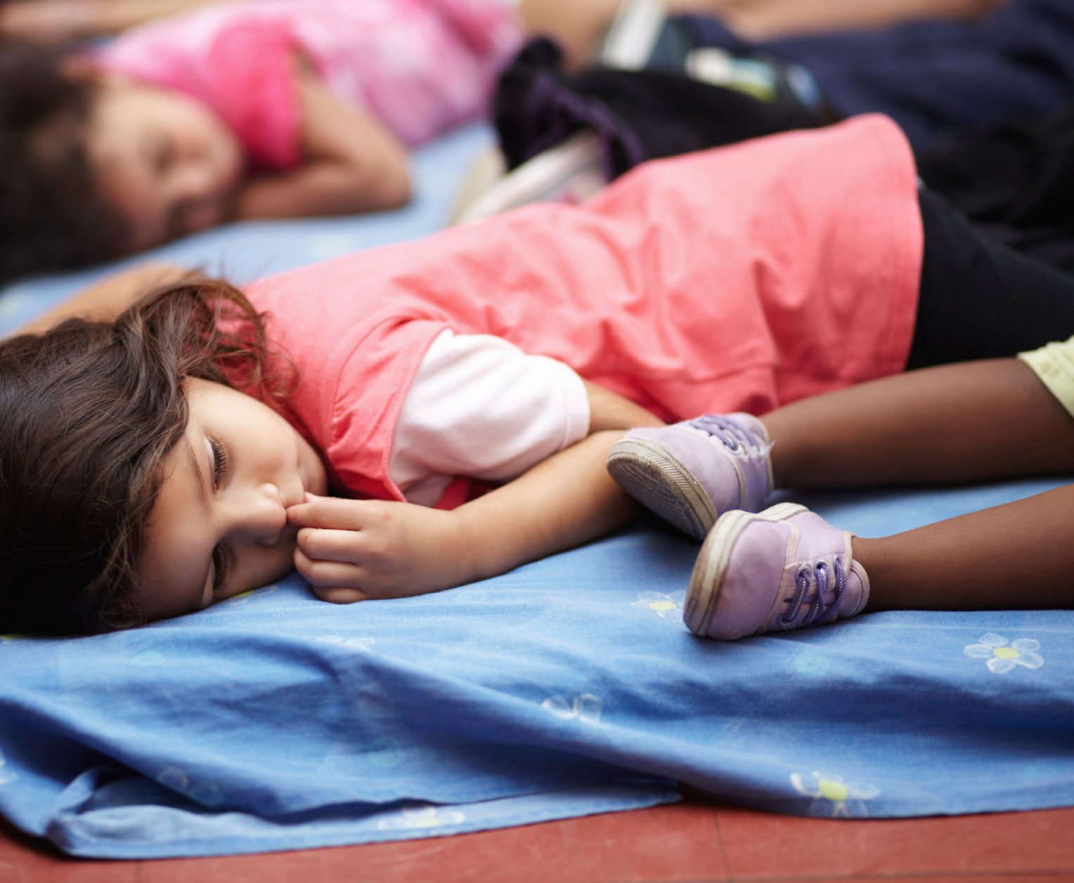 children napping