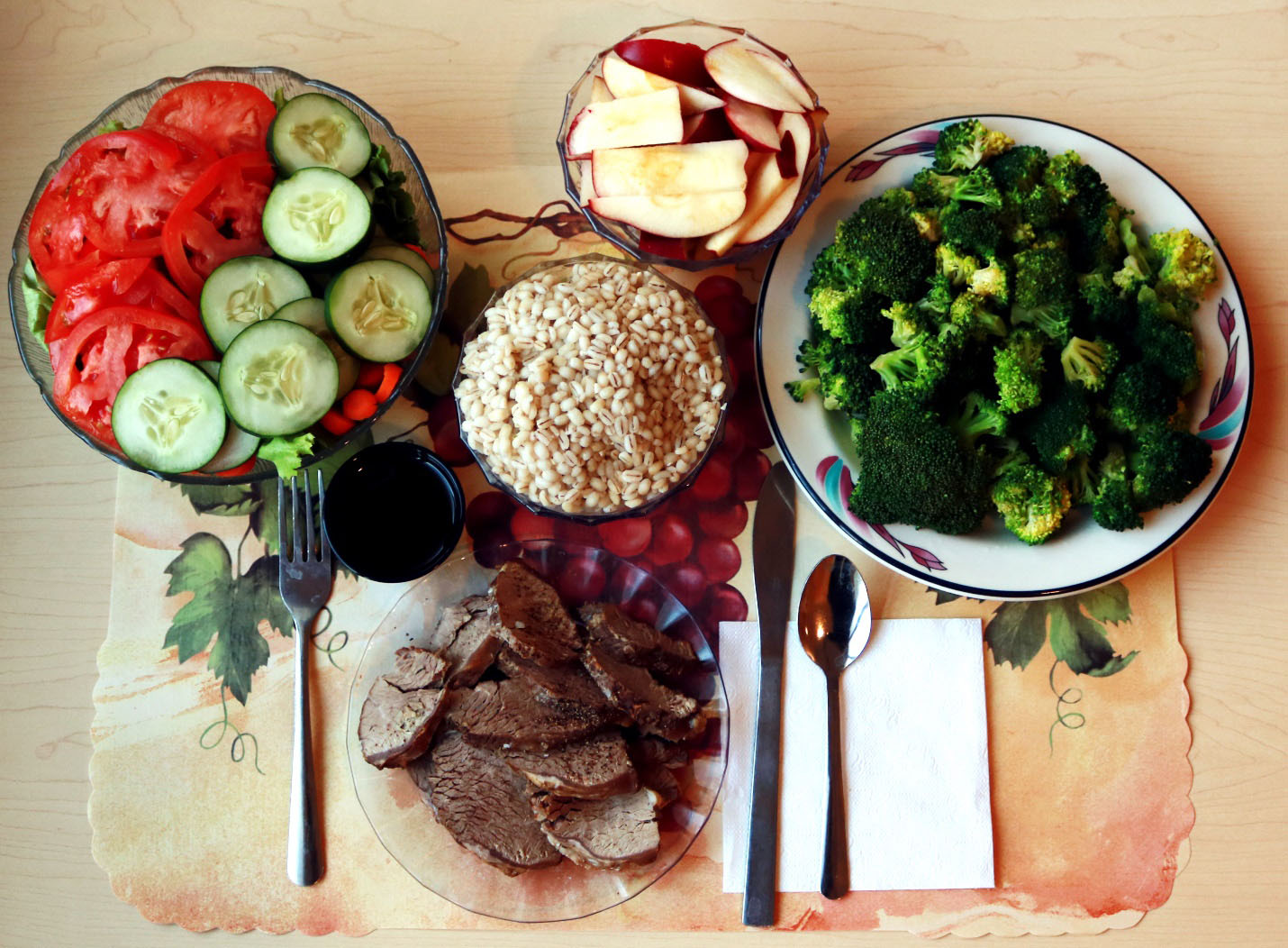 Meal of minimally processed food Meal of minimally processed food