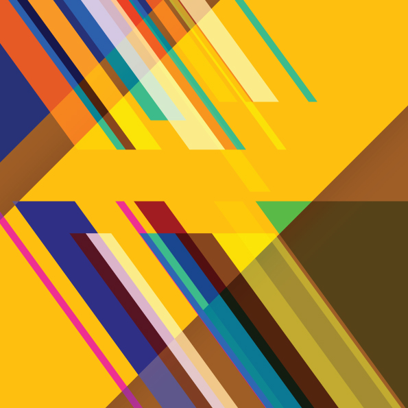 Abstract color stripe pattern background.