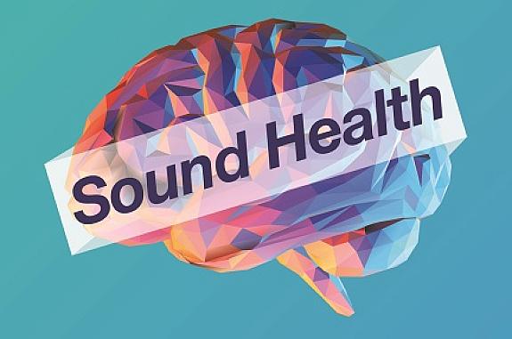 Brain image with Sound health banner
