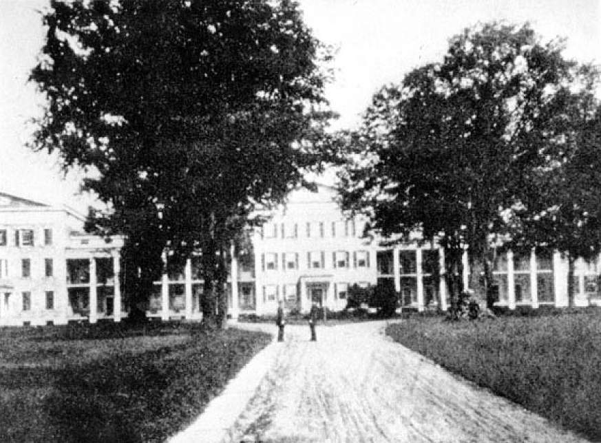 Marine Hospital on Staten Island, New York.