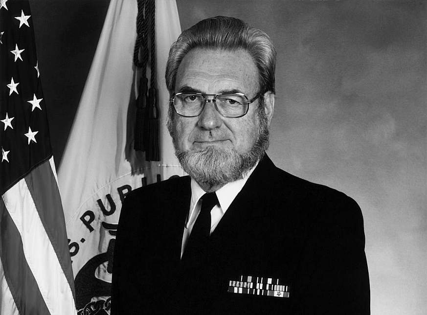 Portrait of former Surgeon General C. Everett Koop.