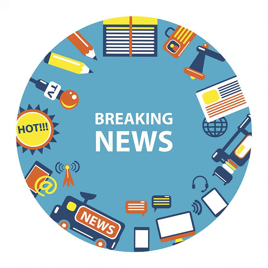 A graphic showing news media. A graphic showing news media.