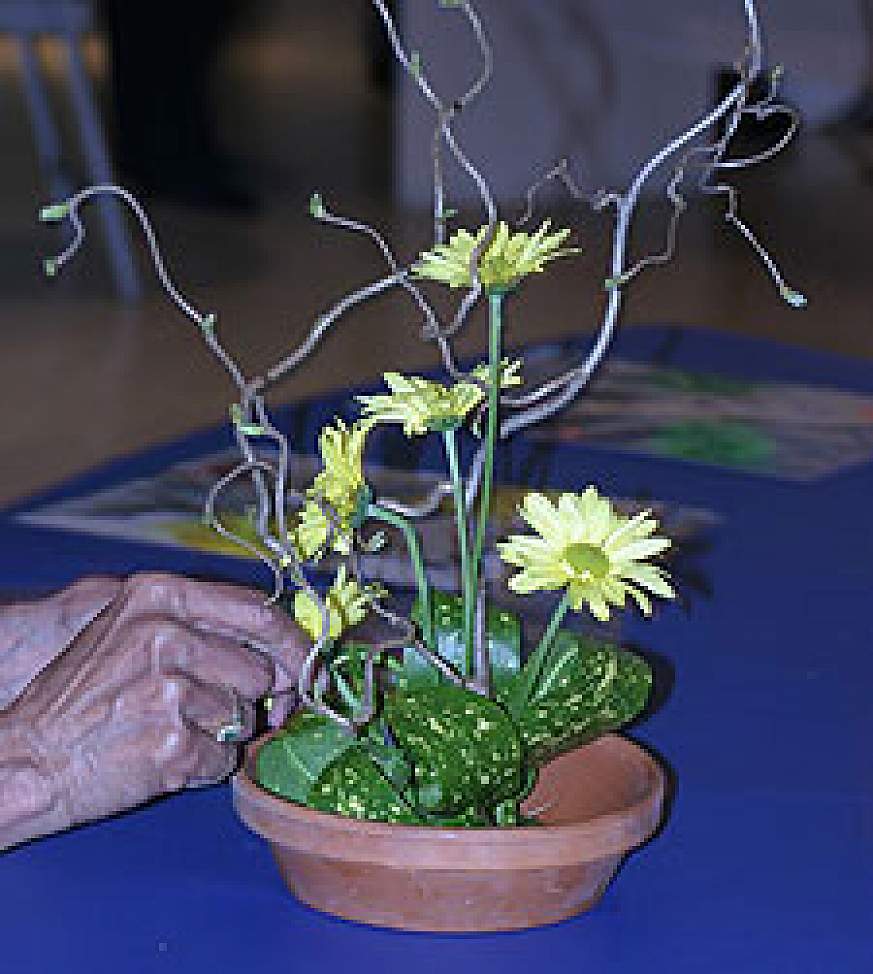 A Japanese flower arrangement 