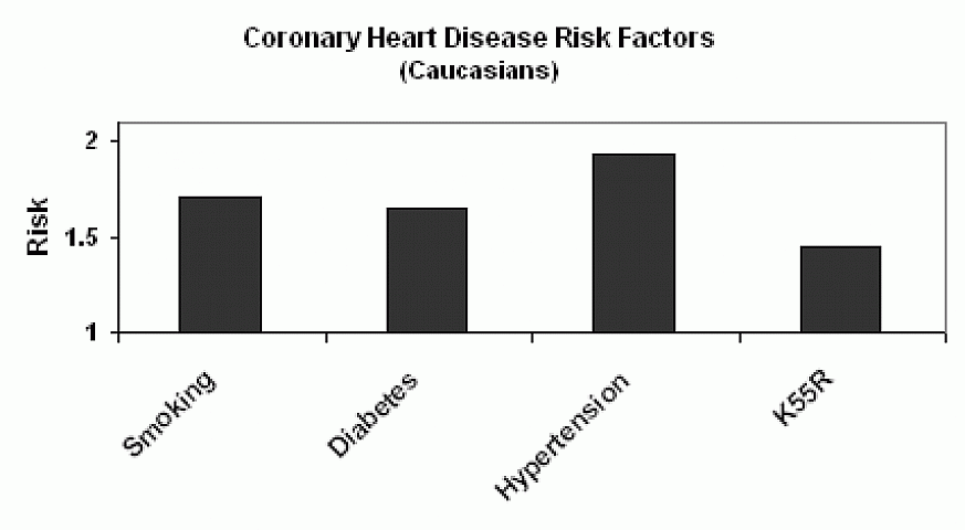 Coronary Heart Disease Risk Factors Chart