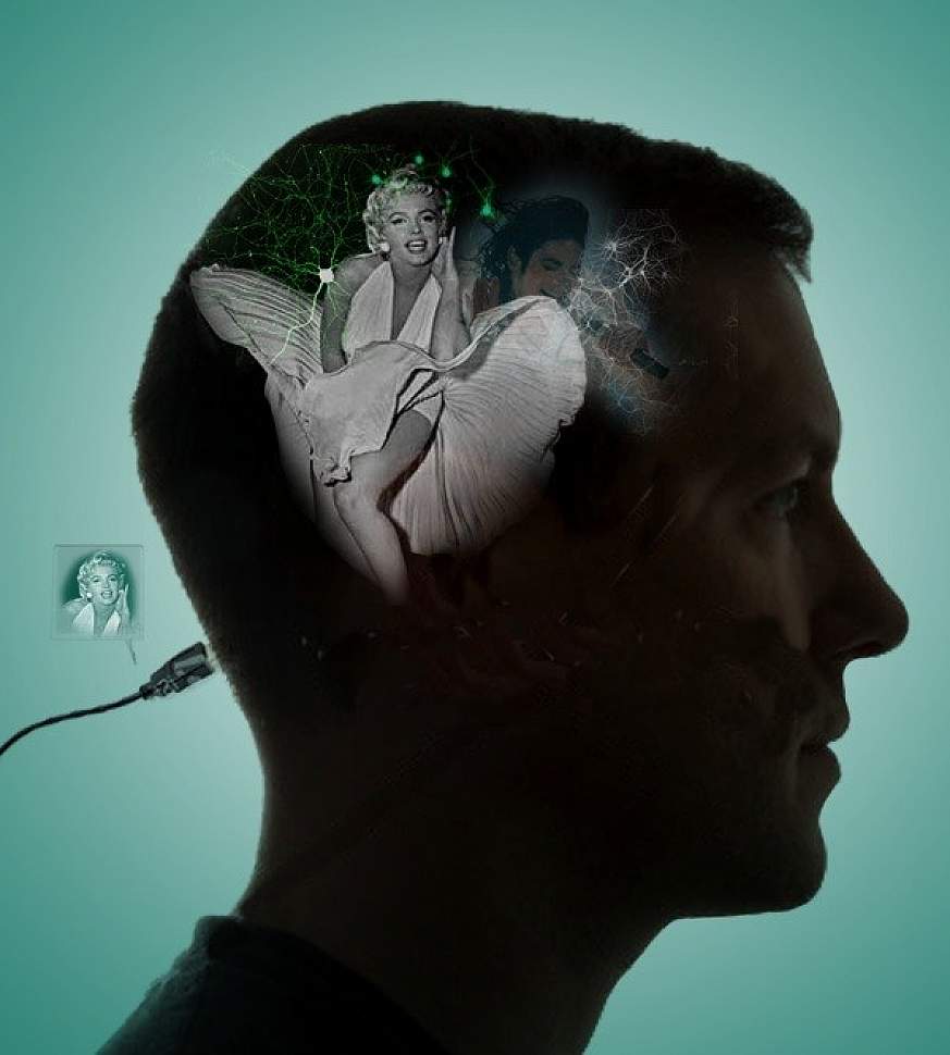 Subjects Mentally Told a Computer to Focus on Michael or Marilyn