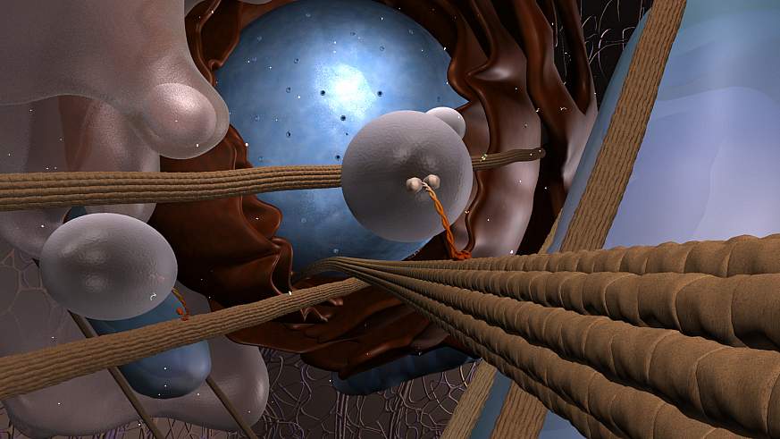 Illustration of RNA interference