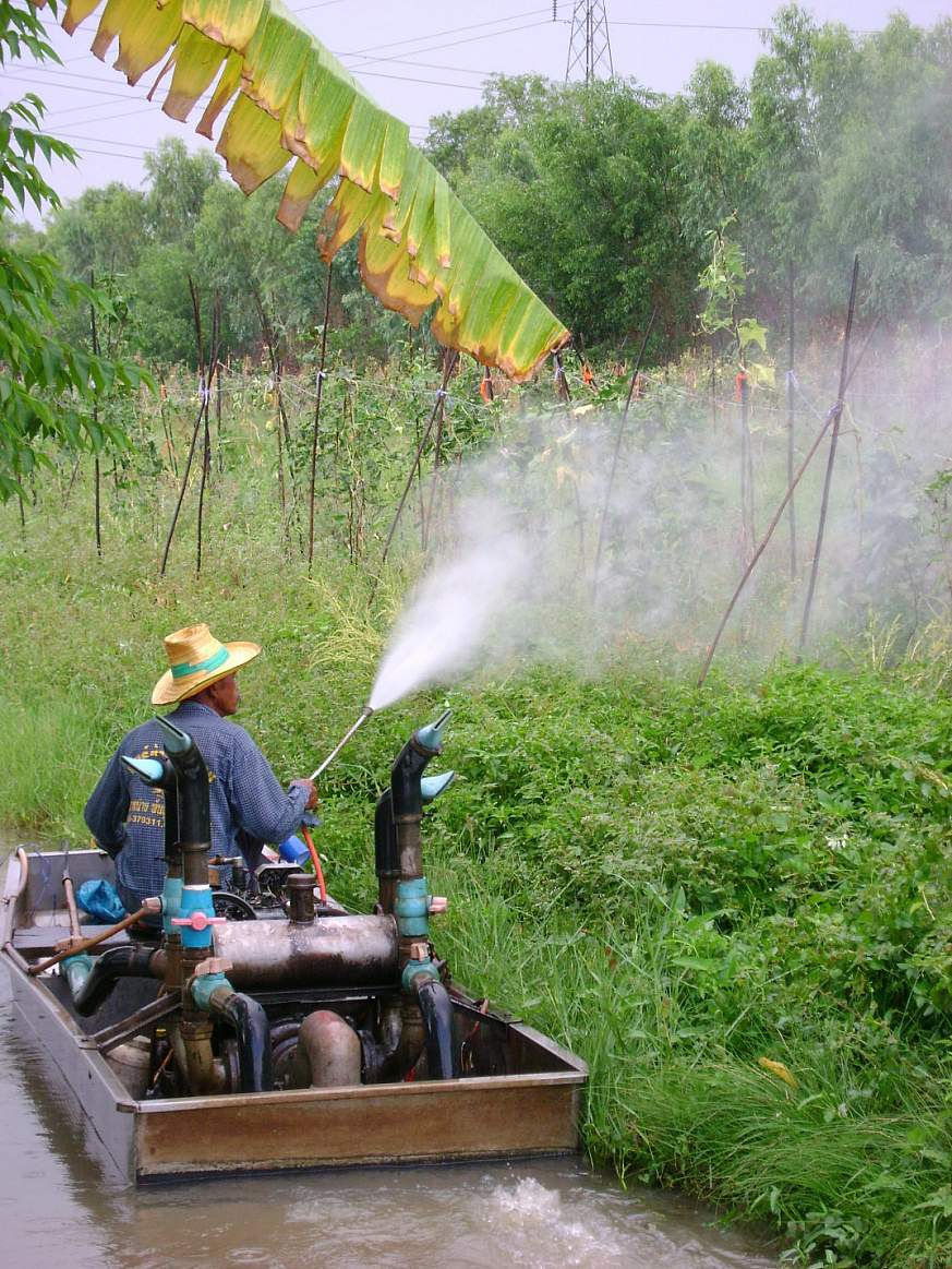 Image of pesticide spraying