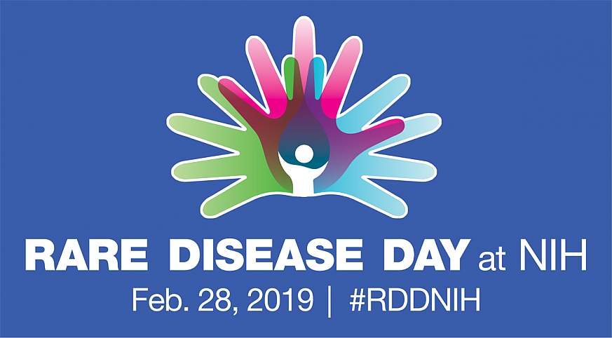 Rare Disease Day at NIH logo. 