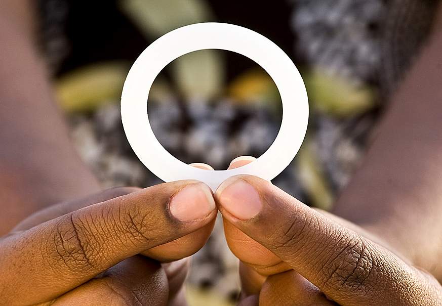 Image of a dapivirine ring