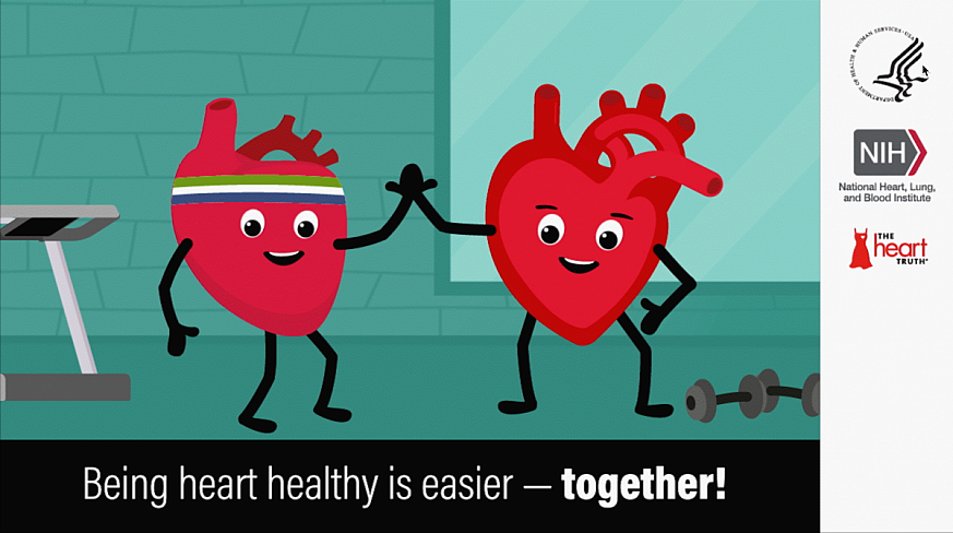 Being heart healthy is easier - together!