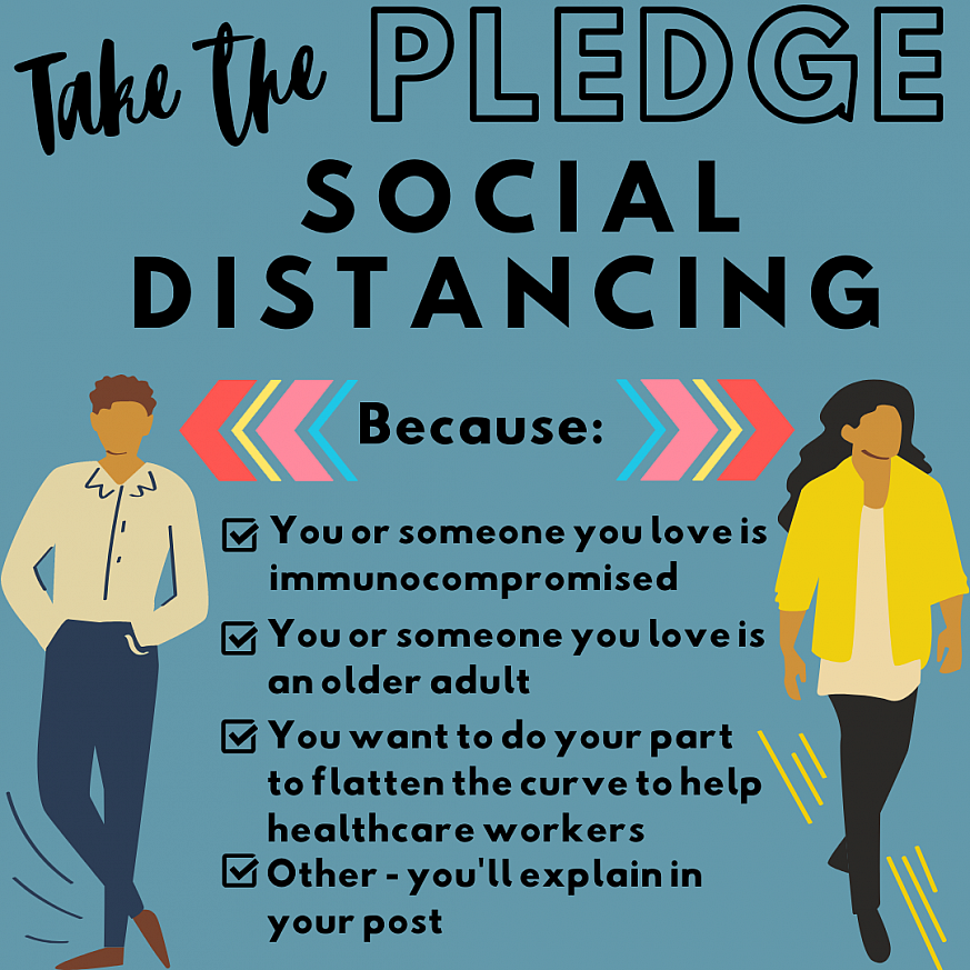 Social Distancing - Take the Pledge