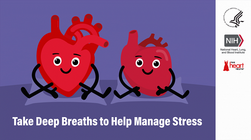 Take Deep Breaths to Help Manage Stress