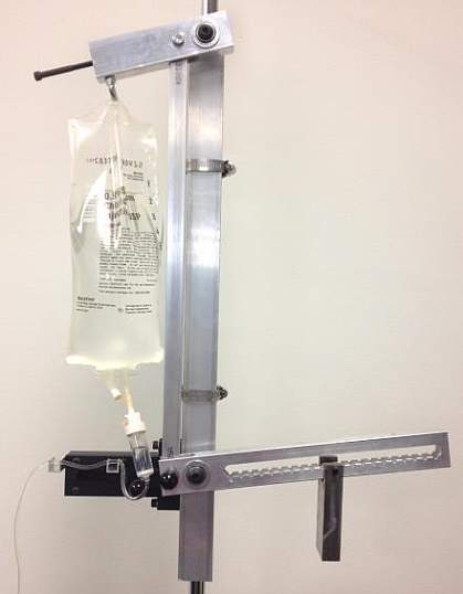 Photo of the IV DRIP device
