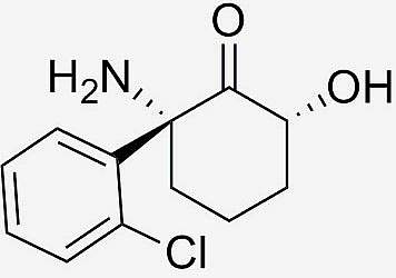 Illustration of a chemical molecule