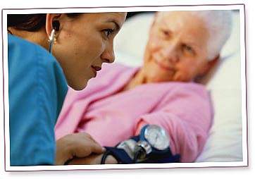 photo of blood pressure being taken