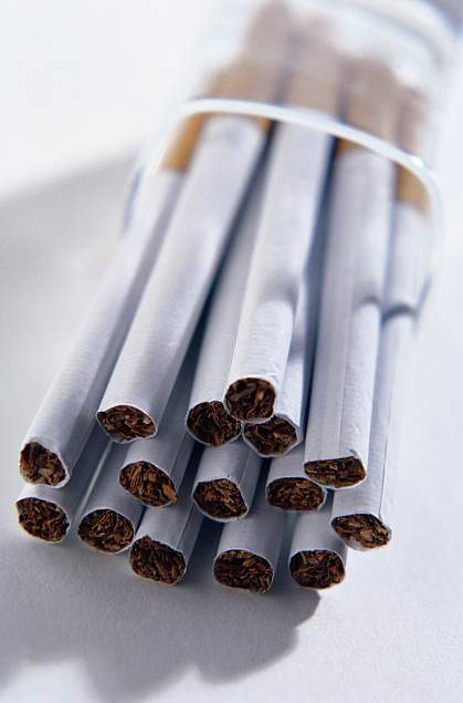 photo of cigarettes