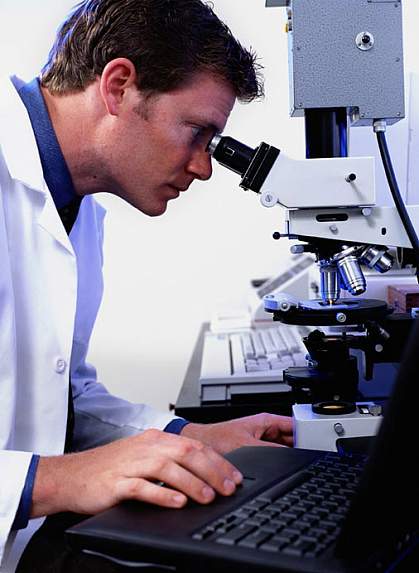 photo of a male researcher