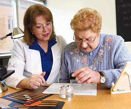 Occupational therapy session