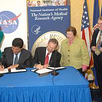 International Space Station and NIH-funded research