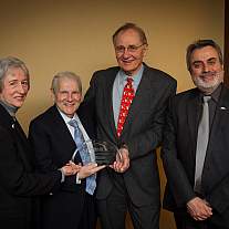 NIAMS Director Dr. Stephen I. Katz receives award from the American Society for Bone and Mineral Research.