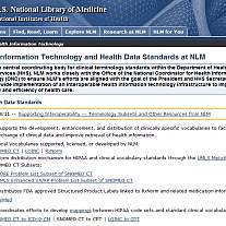 NLM Data Standards