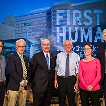 NIH hosted a screening for NIH employees of Discovery’s documentary on the NIH Clinical Center, called First in Human, and held a panel discussion with people featured in the documentary