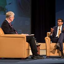 Dr. Francis Collins and Dr. Atul Gawande