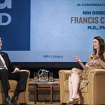 Author Helen Thomson Visits NIH