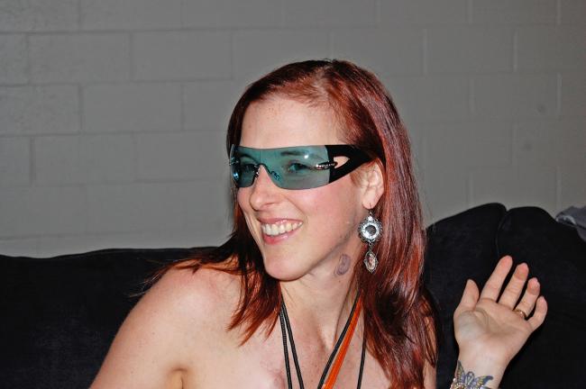 Lauren Sidorowicz enjoys a U2 concert in Baltimore in summer 2011