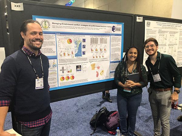 Image of trainees at a poster session.