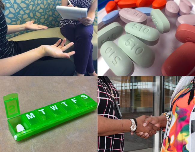 20190307-hiv-care-collage.png Collage of HIV care