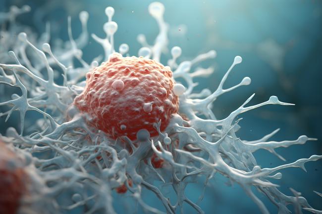 Illustration of a macrophage