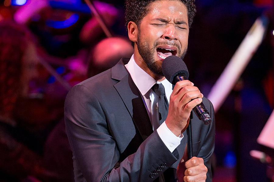 Jussie Smollett performs at the Kennedy Center