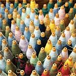 Photo of spools of thread.