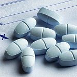 Hydrocodone with Acetaminophen Tablets on a Prescription Form